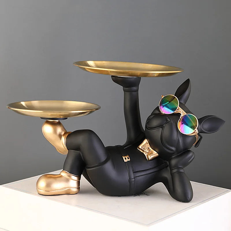 Gloria Bulldog Animal Figurines Decor